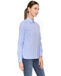 Chemise de ville bleu clair