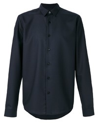 Chemise de ville bleu marine Ami Paris