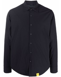 Chemise de ville bleu marine Aspesi