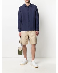 Chemise de ville bleu marine A.P.C.