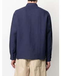 Chemise de ville bleu marine A.P.C.