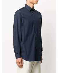 Chemise de ville bleu marine Paul Smith