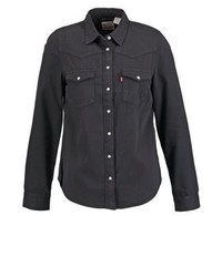 Chemise de ville bleu marine