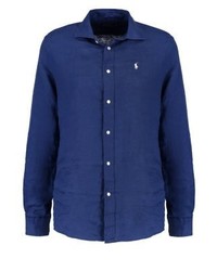 Chemise de ville bleu marine Ralph Lauren