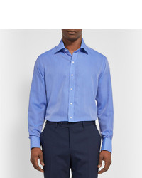 Chemise de ville bleue