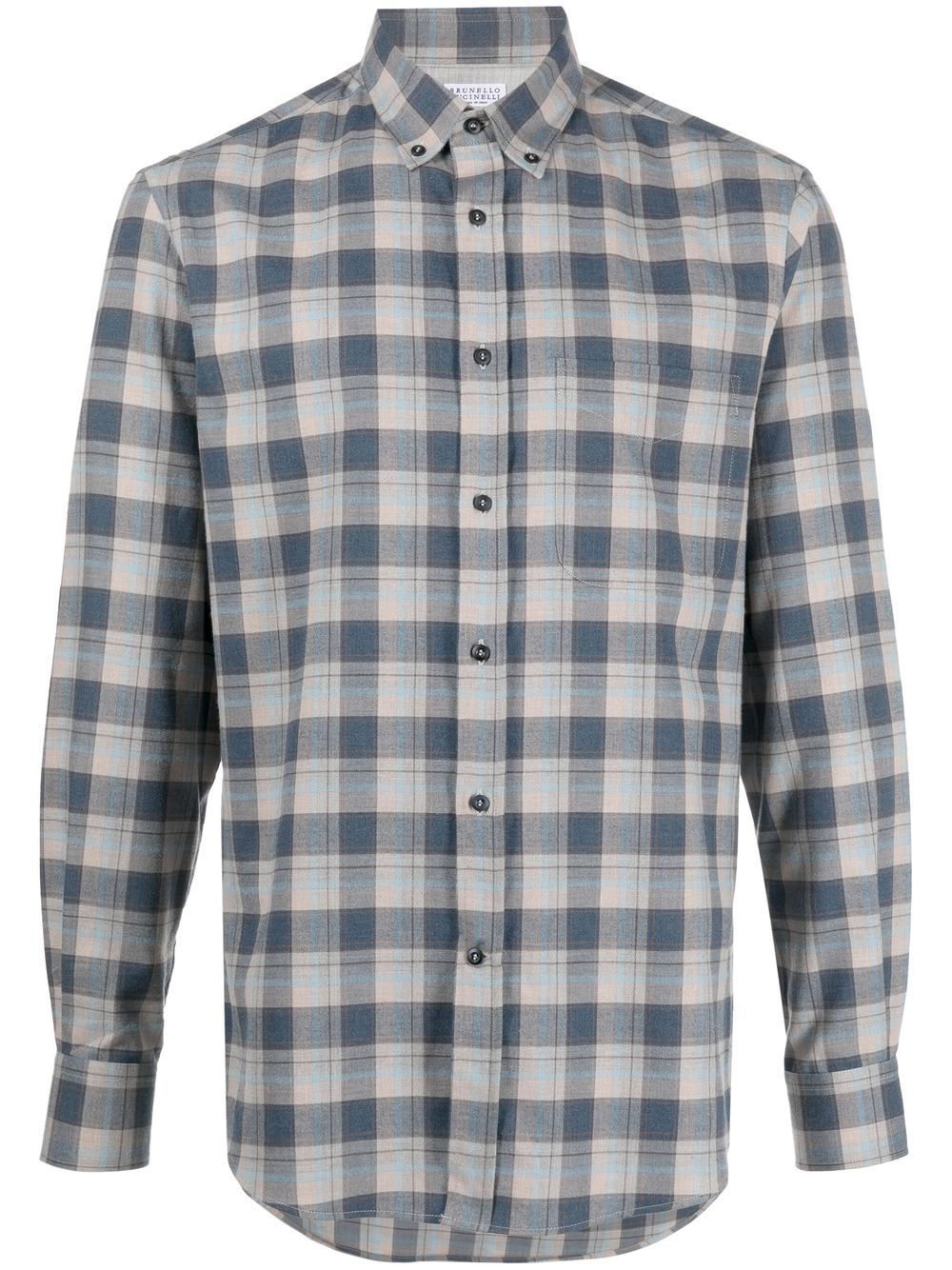 Chemise Brunello Cucinelli Neuve En Blanc à Rayures Bordeaux, Coupe Basique 3XL