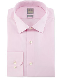 Chemise de ville en chambray rose