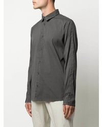 Chemise de ville gris foncé Transit