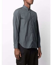 Chemise de ville gris foncé Comme des Garcons Homme