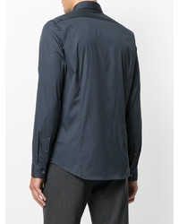 Chemise de ville gris foncé Jil Sander