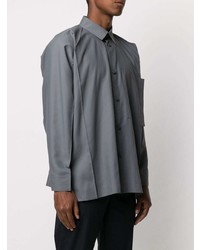 Chemise de ville grise Issey Miyake Men