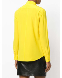 Chemise de ville jaune Givenchy