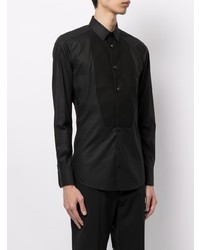 Chemise de ville noire Dolce & Gabbana