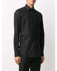 Chemise de ville noire Dolce & Gabbana