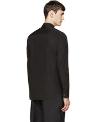 Chemise de ville noire Maison Margiela