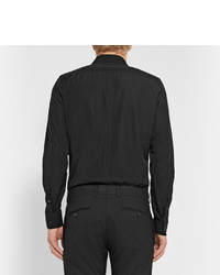 Chemise de ville noire Gucci