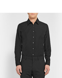 Chemise de ville noire Gucci