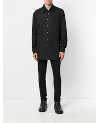 Chemise de ville noire Ann Demeulemeester