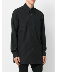 Chemise de ville noire Ann Demeulemeester