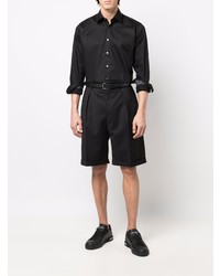 Chemise de ville noire Karl Lagerfeld