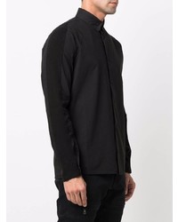 Chemise de ville noire Transit