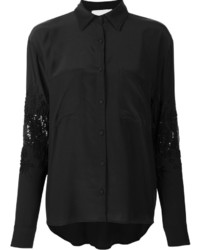 Chemise de ville noire