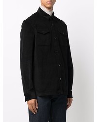 Chemise de ville noire Barbour