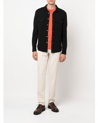 Chemise de ville noire Brunello Cucinelli