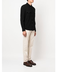 Chemise de ville noire Brunello Cucinelli