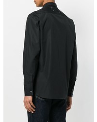 Chemise de ville noire Maison Margiela