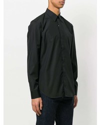 Chemise de ville noire Maison Margiela