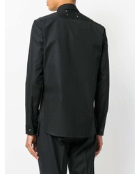 Chemise de ville noire Maison Margiela