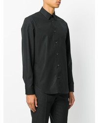 Chemise de ville noire Maison Margiela