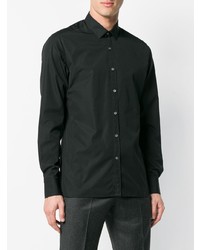 Chemise de ville noire Lanvin