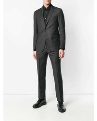 Chemise de ville noire Lanvin