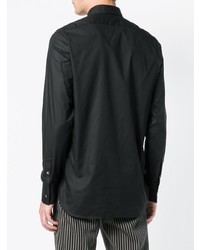 Chemise de ville noire Ann Demeulemeester