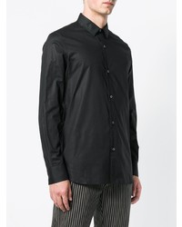 Chemise de ville noire Ann Demeulemeester