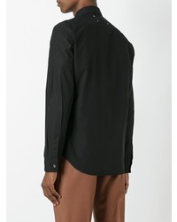 Chemise de ville noire Maison Margiela