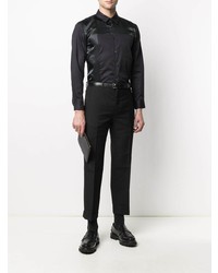 Chemise de ville noire Comme des Garcons Homme Deux