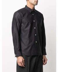 Chemise de ville noire Comme des Garcons Homme Deux