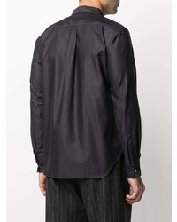 Chemise de ville noire Comme des Garcons Homme Deux