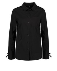 Chemise de ville noire New Look