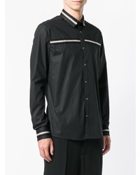 Chemise de ville noire Les Hommes Urban