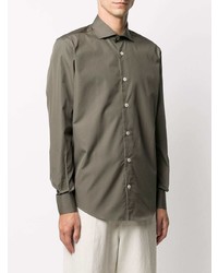 Chemise de ville olive Eleventy