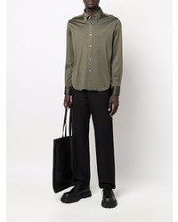 Chemise de ville olive Tom Ford