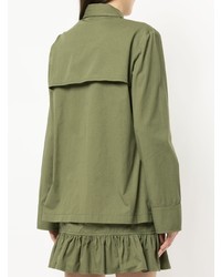 Chemise de ville olive Matin