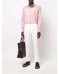 Chemise de ville rose Ermenegildo Zegna