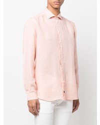 Chemise de ville rose Fay