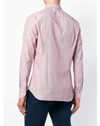 Chemise de ville rose Tintoria Mattei