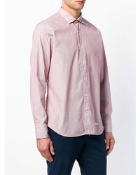 Chemise de ville rose Tintoria Mattei